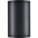 Vegas LED 7 inch Powder Coated Black Outdoor Wall Sconce